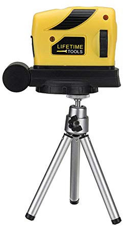 4 in 1 Laser Level with Tripod Stand - Point/Line/Cross Horizontal Vertical Alignment Adjustment Tool