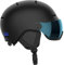 Salomon Orka Visor Kinder Helm Ski Snowboarden, Integrierter Komfort, einfach anzupassende Passform und leicht, Schwarz, KL 5659