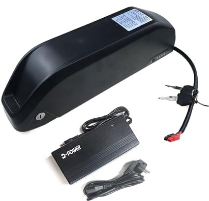 BAFANG E Bike Akkus (A Grade-Zelle) 48V20AH Elektrofahrrad Lithium Ionen Batterie mit Ladegerät für 250W 350W 500W 750W 1000W 1500W Mittel- und Radmotoren