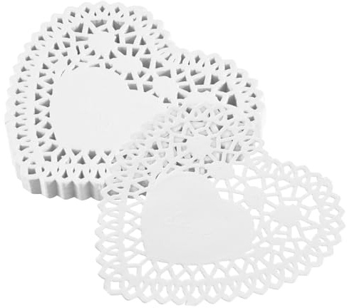 Reinscer 100 x 4 centrini in carta d' per scrapbooking