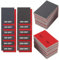 KEQAR 24 Pezzi Spugne Abrasive, Blocchi e Pad Leviganti, Grana 180-3000, Morbidi e Flessibili, per Legno, Cartongesso, Mobili, Metallo, Lucidatura e Riparazione Carrozzeria Auto