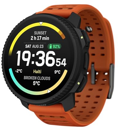 SUUNTO Vertical 2 GPS-sportklocka, 1,5-tums AMOLED 115+ sportlägen | Offlinekartor, LED-ficklampa, Dual-GNSS, 20 dagars batteritid, förbättrad pulsmätning, SUUNTO-app