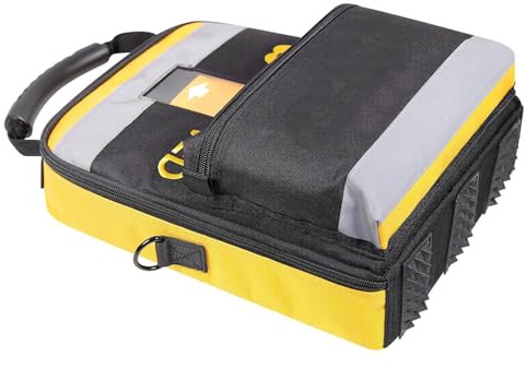 Sac de rangement portable AED et pochette pour défibrillateur – Étui d'urgence avec bretelles réglables et bandes réfléchissantes pour la maison, le bureau et l'accès public