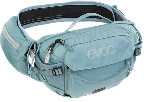 EVOC Unisex – Erwachsene Pro E-ride HIP PACKS, Stahlgrau, Einheitsgröße EU