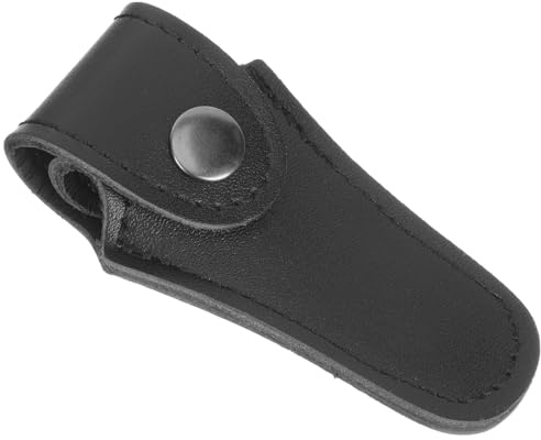 Astuccio Porta Bocchino per Tromba in PU Nero Multipurpose Leggero | Design Fibbia, Protezione Affidabile per Bocchino Musicale, Borsa Compatta per Trasporto Quotidiano e Conservazione