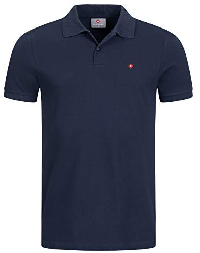 Höhenhorn 29A3 Waliss Herren Poloshirt Dunkelblau Gr. M