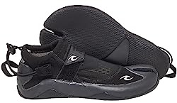 Rip Curl Reefer 1.5mm Split Toe Wetsuit Shoes Shoe - Black Charcoal - Unisex