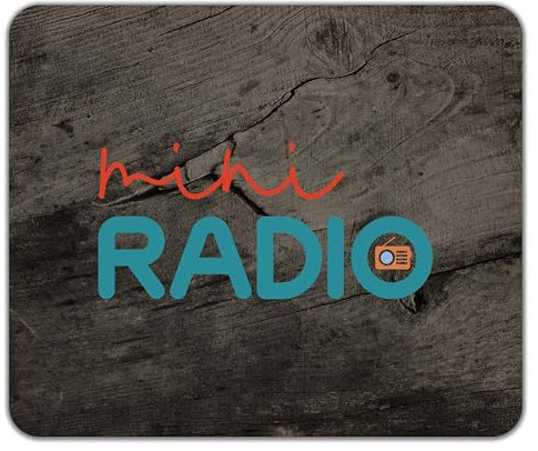 Shopagift Mini Radio Mouse Mat Pad Broadcast Station Broadcasting 24cm x 19cm