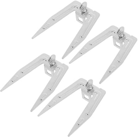 PRETYZOOM Tenedores Para Barbacoa De Acero Inoxidable 4 Piezas, Accesorios Para Freidora De Aire, Multifunción Para Pollo Asado, Pavo y Asar Pescados, Repuestos Para Hornos Eléctricos De Cocina