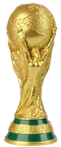 Réplique du trophée de la Coupe du monde de football 2026 - Réplique du trophée du monde de football 2026 - Cadeau de collection pour les fans de football, hommes, pères, bureau, maison, fan de club