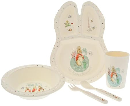 Beatrix Potter Flopsy Bunny Dinner Set Picnic and Outdoor