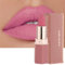 Mattes Lippenstift, Hoch Pigmentiert Lippenstifte Feuchtigkeitsspendend Lipstick, Lang Anhaltende Glatte Feine Textur Matt Rosa Lippenstift Satin Finish Lippenbalsam (1, 02 Rosa)
