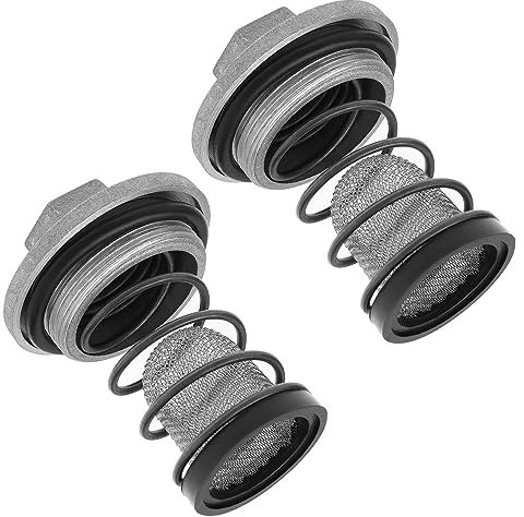 VGOL 2 Sätze Ölablassschrauben für Motorradmotoren Kompatibel mit GY6 50cc-150cc ATV Go Kart Moped Motorrad Roller Ölablassschraubensatz