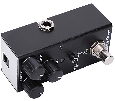 Electric Guitar Pedal, Electric Guitar Effect Pedal with Single True Bypass, Precise Sound Control & Dynamic Amplification, Suitable for Electric Guitar