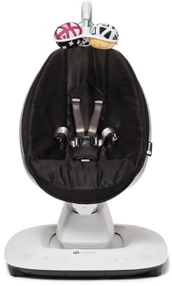 4moms Baby Swing, Plastic Polyester, Black