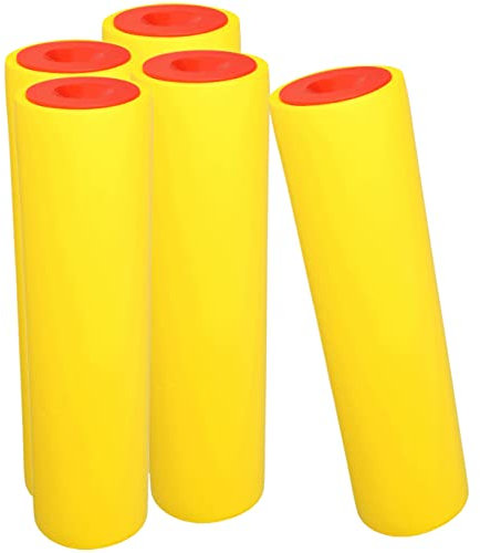 KOTARBAU® 5er Set Ersatzrollen für Tapeten-Andrückroller aus Gummi 240 x 55 mm