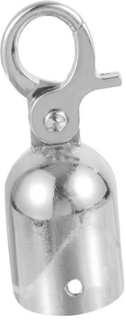 Sosoport Embout de Corde en Acier Inoxydable Crochet Accessoire de Sécurité pour Garde-Corps Réutilisable 1 Pièce Compatible Corde de Balustrade et