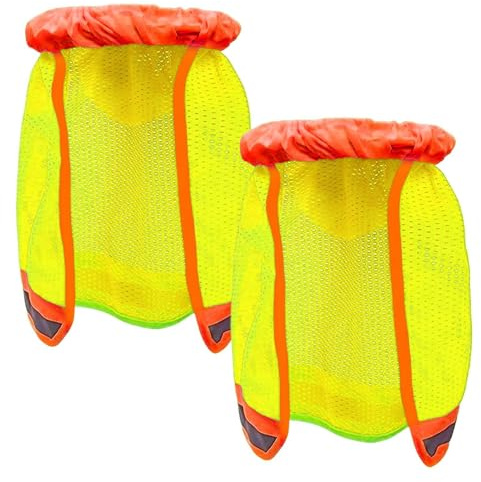 Parasol para Casco De Obra Fundas Solar para Casco De Obra con Banda Reflectante, Tejido Transpirable De Malla, Ajustable, Protección UV para Y Cuello, para Trabajo Al Aire Libre