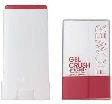 Lip & Cheek Gel Crush | Cream Blush and Lips Tint in One Portable Multistick | Hydrating Burst of Color | (Blackberry)