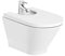 Roca,The Gap,ROUND - Bidé suspendido sin tapa con fijaciones ocultas,Blanco,355mm x 540mm x 440mm,A3570N6000