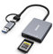 BENFEI Lector de Tarjetas CFexpress Tipo A con USB 3.2 (Gen 2) 10Gbps, USB-C & USB-A 2-en-1 Tipo A CFexpress Adaptador, Compatible con Windows/Mac/Linux/Android