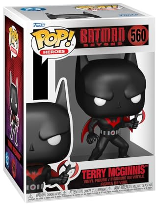 Funko Pop! Heroes: Batman Beyond - Terry McGinnis McGuinnes - 1/6 Odds for Rare Chase Variant - DC Comics - Collectable Vinyl Figure - Gift Idea - Official Merchandise - Toys for Kids & Adults