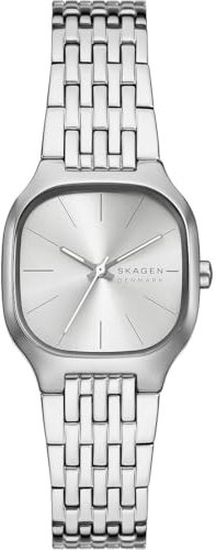 Skagen Damen Analog Quarz Uhr mit Edelstahl Armband SKW3159