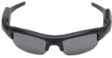 Garsent SMART VIDEO 1080P KAMERA Glasögon för Män Kvinnor, WiFi Utomhus HD Polariserade Linser Som Spelar in Solglasögon för Cykelsport, Resor, Körning