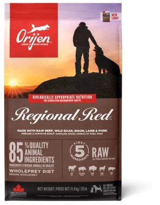 Orijen Regional Red Hundefutter, 11.4 kg (1er Pack)