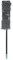 JVL 20-033GY Super-Absorbent Chenille Extendable Flat Floor Mop, Grey/Turquoise