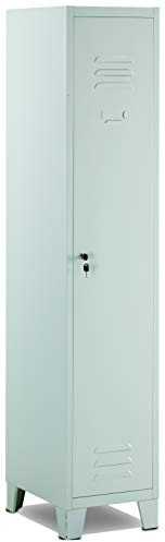 Linea Garden Friend A1844011 Armadietto spogliatoio 1 Posto Misure H 180 x 50 x 36 cm, Grigio