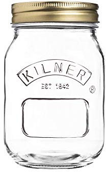 Kilner Pack Of 12, 0.5 Litre Preservation Storage Jars
