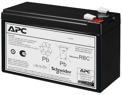 APC Replacement Battery Cartridge 177 for APC UPS - BVX2200LI, BVX2200LI-GR, BX2200MI, BX2200MI-FR, BX2200MI-GR