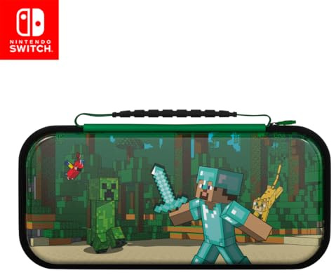 PDP Nintendo Switch Travel Case – Minecraft Forest Battle