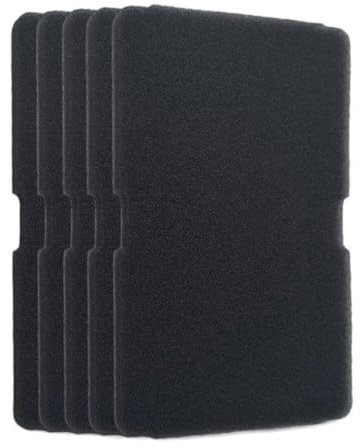 Filtri per asciugatrice, 5 Pezzi Filtro per Asciugatrice ricambio Filtro per Asciugatrice Utilizzabile Invece del Filtro Originale 2964840100, Filtro in spugna per asciugatrici