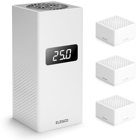 ELEGOO Mini Heizung mit Luftfilterung, Resin 3D Drucker intelligente Temperatur Controller Heizung, Thermostat Temp Control, Kompatibel mit MSLA/DLP/LCD 3D Drucker