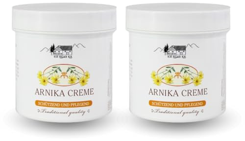 Crema Arnica Antiinflamatoria | Crema Relajante Muscular | Especial Piernas Cansadas y usada por Deportistas de Elite | Alivia Dolor en Articulaciones y Músculos | Pomada Antiinflamatoria (2 Unds)