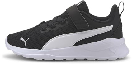 PUMA Anzarun Lite AC PS, Sneaker Unisex - Bambini e Ragazzi, Black White, 33 EU