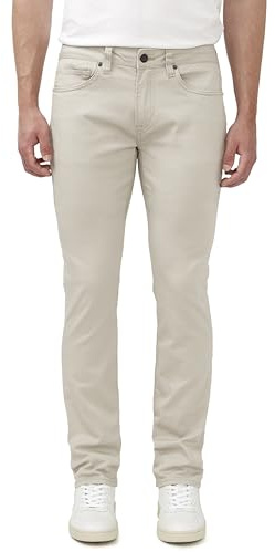 Buffalo David Bitton Jeans Slim Ash Uomo, Sable, 44W x 32L
