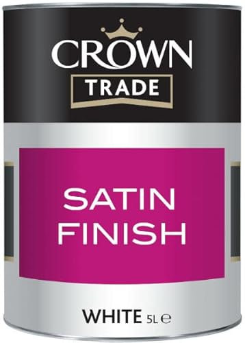 Crown Trade Satin Finish White 5L