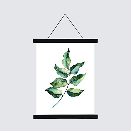 Wieco Art Poster Hanger Frame 14 Wide Black Wooden Magnetic Poster Hanger for Prints,Pictures,Photos,and Artwork MEHA-14X1-UK