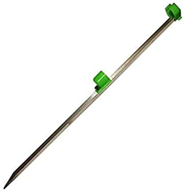 Soporte para cañas de 150, 100 y 75 cm, para surfcasting de playa, punta de arena, soporte para cañas de 150, 100 y 75 cm, para surfcasting de playa, punta de arena, tamaño: 100 cm