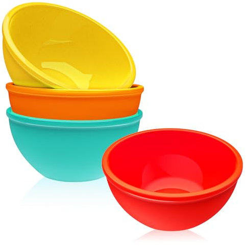 webake Juego de 4 cuencos pequeños de silicona de 11 cm, cuencos para aperitivos, postres, cereales para helado, sopa de miso, guarniciones, condimentos, microondas, horno y lavavajillas