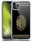 Head Case Designs Licenza Ufficiale AC Milan Nero E Oro Stemma Custodia in Gel [Protezione di Grado Militare] Compatibile con Apple iPhone 11 PRO Max E Compatibile con MagSafe