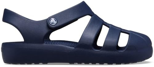 Crocs Unisex Classic Fisherman Sandals (Little Kid/Big Kid) Navy 11 Medium