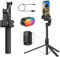 Aochuan M2 Pro – Stabilisateur vidéo, perche à selfie et trépied, suivi du corps AI, lumière magnétique, portable et pliable pour iPhone Android pour vlogging, YouTube, Tiktok et vidéos Instagram