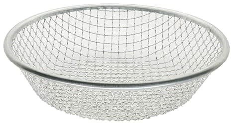 JUNNASALIKER Eficiente herramienta de tamizado de abono y tierra, tamiz de jardín, equipo de tamizado de jardinería, pantalla portátil de compost, textura de metal