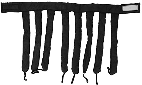 Baxnore Kit de ruban de boucles de cheveux, tige à friser sans chaleur, bandeau, rouleau, bigoudi, pour dormir à la maison