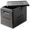Thermo Future Box Thermobox Kühlbox, Transportbox Warmhaltebox und Isolierbox mit Deckel,25 Liter extra hohe T,Thermobox aus EPP (expandiertes Polypropylen)