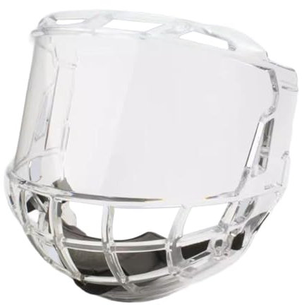 JISADER Hockey Full Face Visor Combo Sports Protective Helmet Match Clear Training Practice Full Shield Visor for Adults Men Women